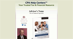 Desktop Screenshot of cpa.financialhelpcenters.com