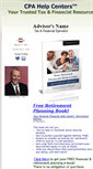 Mobile Screenshot of cpa.financialhelpcenters.com
