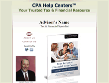 Tablet Screenshot of cpa.financialhelpcenters.com